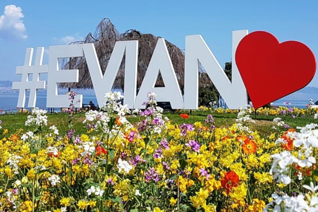 Jolie Vue Au Calme Apartment Evian-les-Bains Ngoại thất bức ảnh